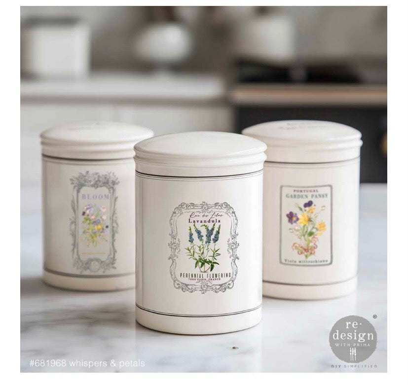 Whispers & Petals H2O transfers