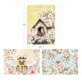 Among the Wildflowers A4 decoupage fiber