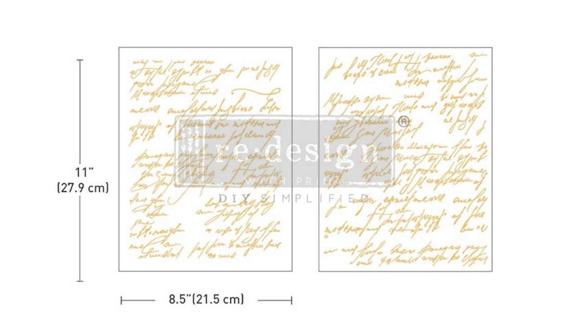 Shimmering Script