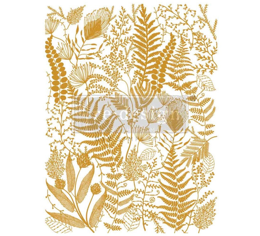 Foliage Finesse foil transfer