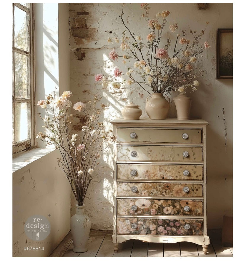 A Moment of Stillness A1 decoupage fiber