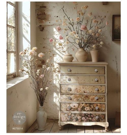 A Moment of Stillness A1 decoupage fiber