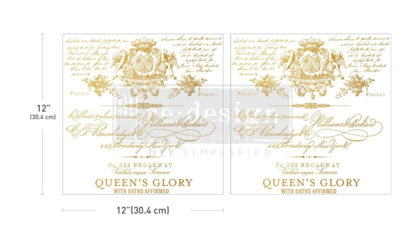 Queen’s Glory transfer
