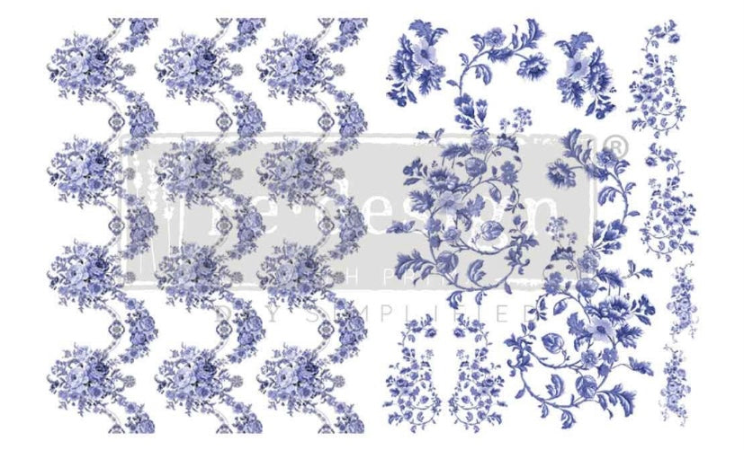 Azure Florals II