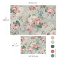 Pink Blossom Bliss decoupage fiber