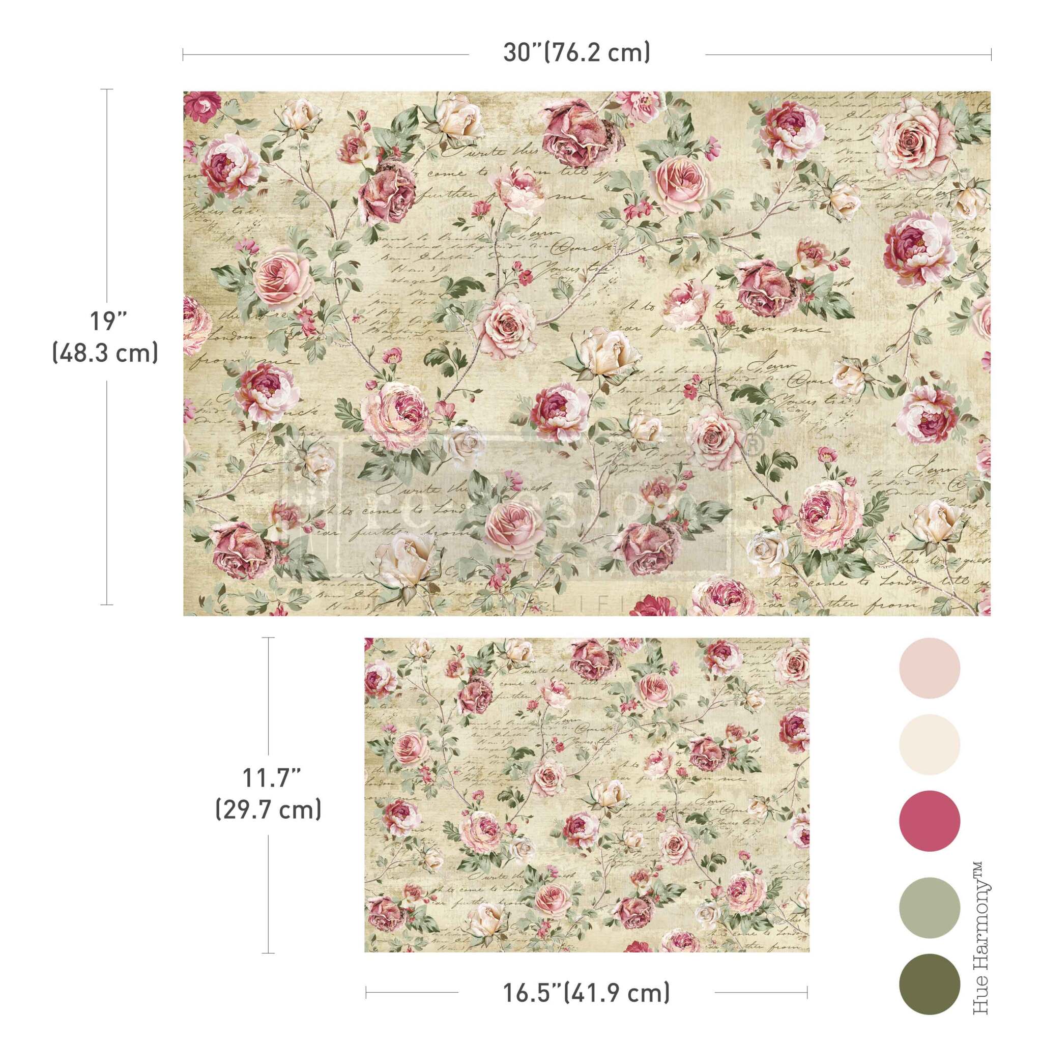 Timeless Charm decoupage fiber