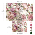 Dusty Velvet Mauve decoupage fiber