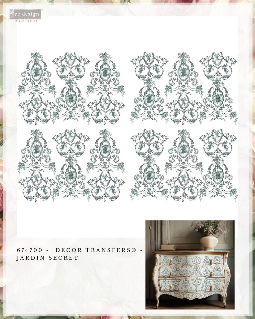 Jardin Secrets transfer